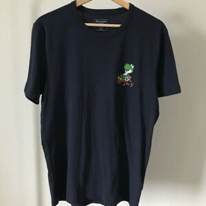 Abercrombie & Fitch × Nintendo Mario Kart Yoshi Tee – Navy– Size XXL